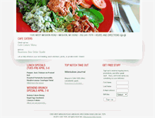 Tablet Screenshot of cafe1505.com